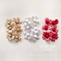 Christmas Sequin Cloth Flower Head Xmas Flower